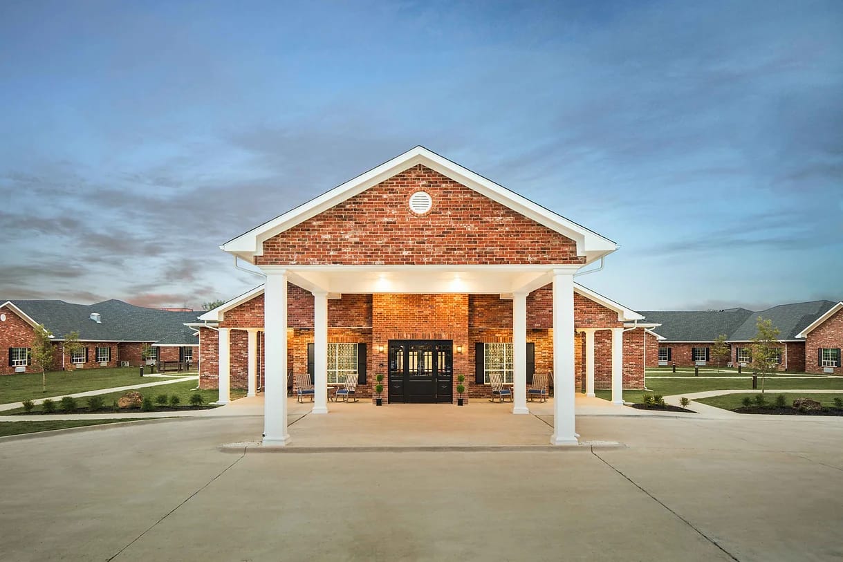 Front entrance of the Advanced Health and Rehabilitation Center