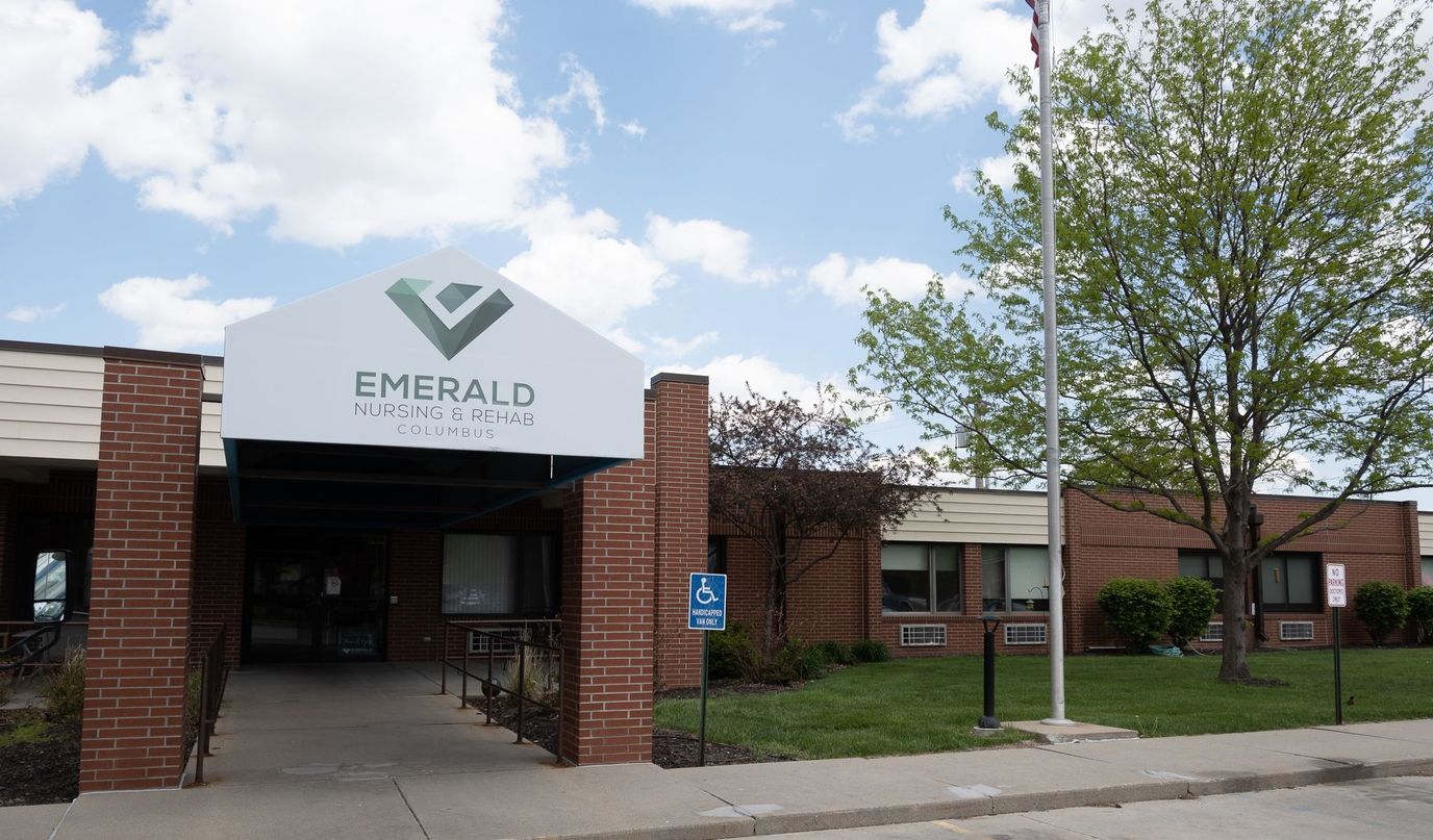 Exterior view of Emerald Nursing & Rehab facility