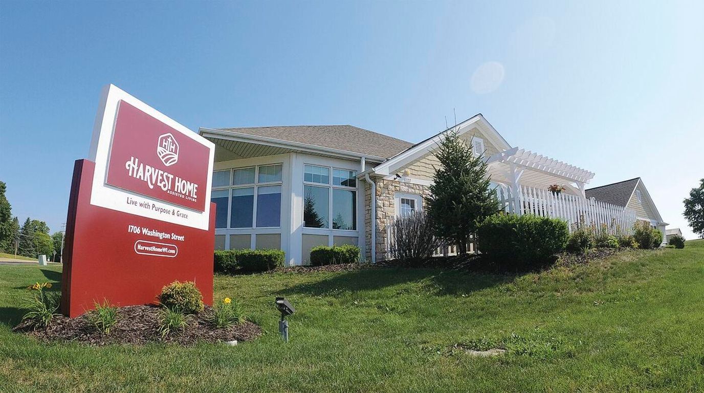 Exterior view of Harvest Home Assisted Living facility