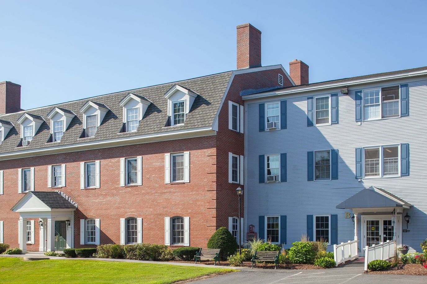 Building exterior of Langdon Place of Nashua