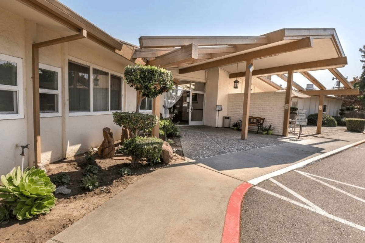 Exterior view of the entrance to the facility