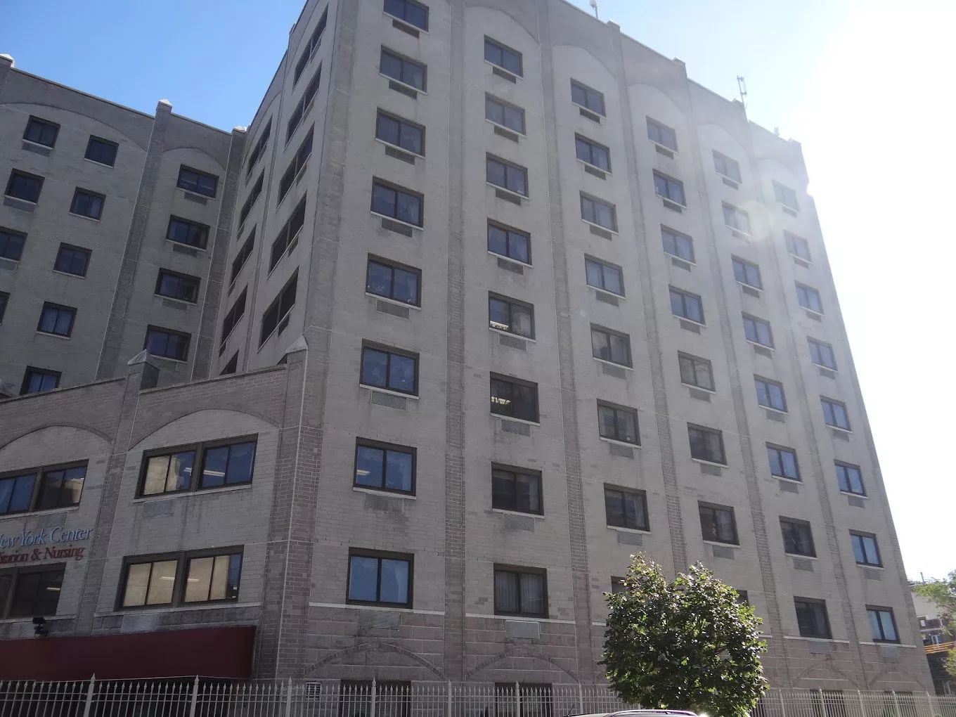 Exterior view of the rehabilitation and nursing facility