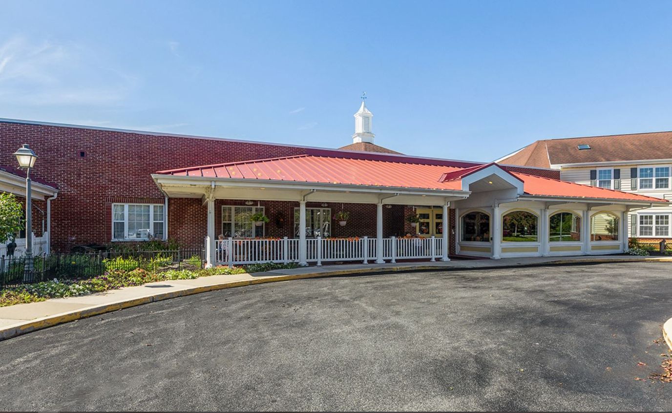 Exterior view of Dover Place Assisted Living building