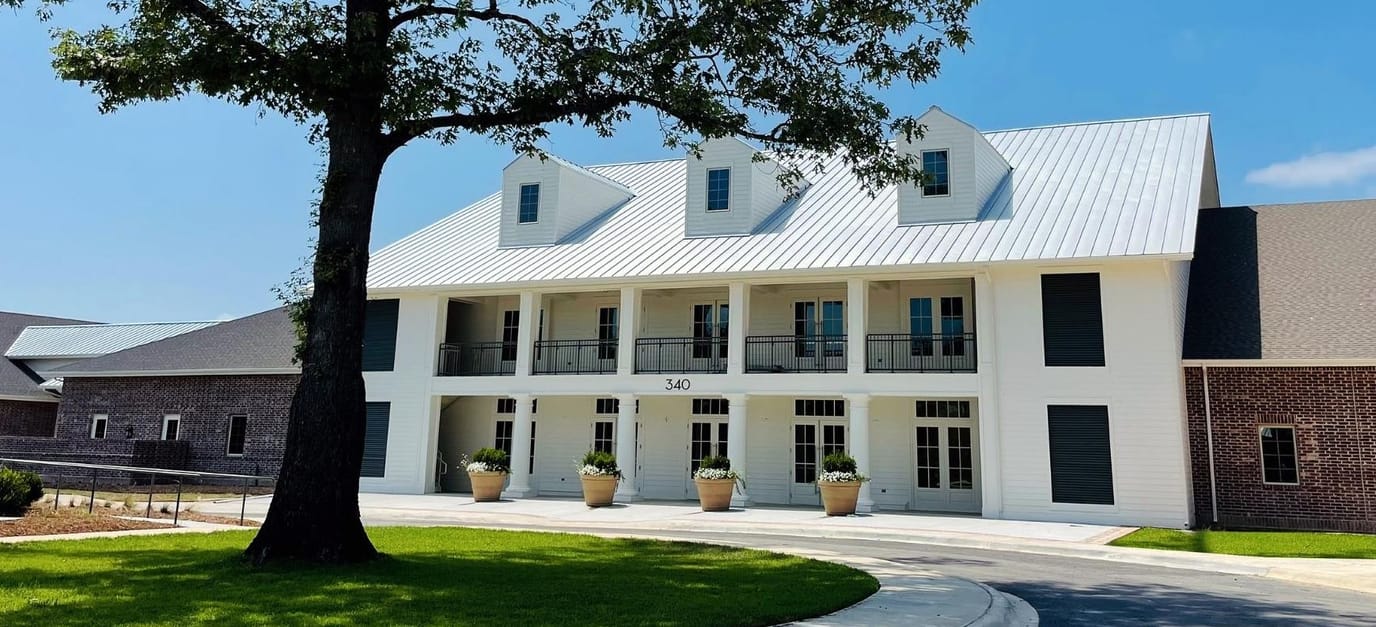 Exterior view of the Gardens of Somerset facility