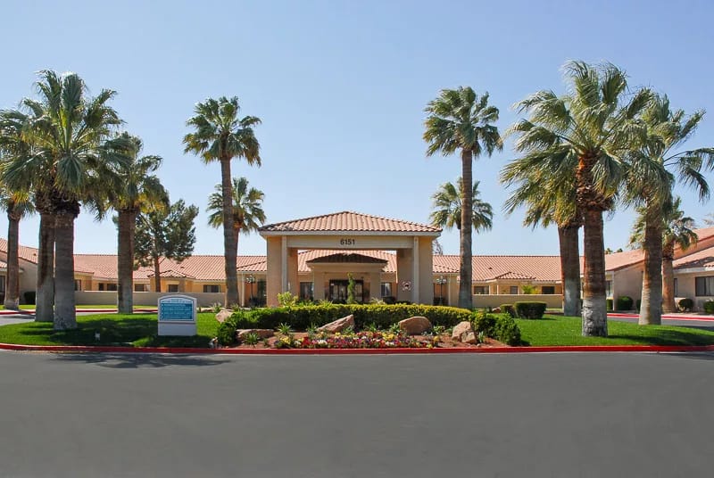 Exterior view of Life Care Center of Las Vegas