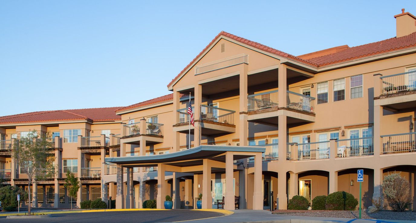 Exterior view of The Village at Northrise facility