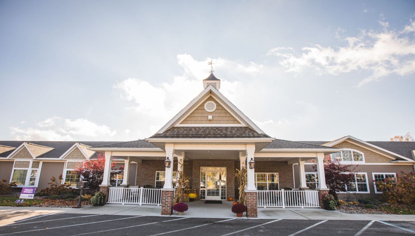 Front entrance of Gaslight Village Assisted Living