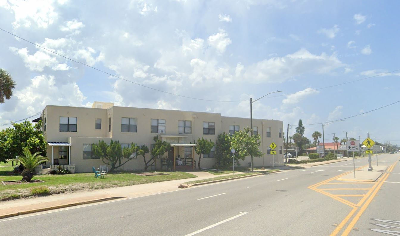 Exterior view of Ocean View Manor building
