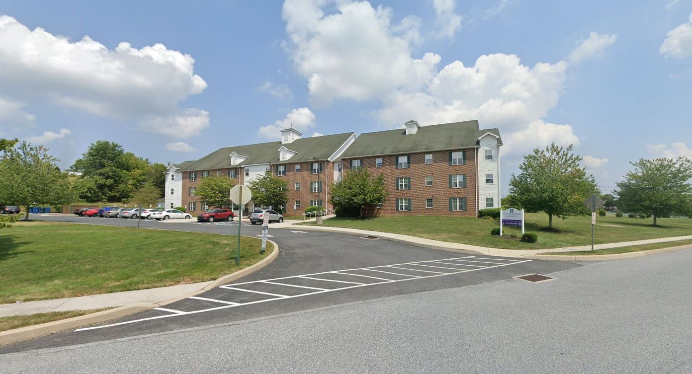 Exterior view of Silver Spring Gardens building