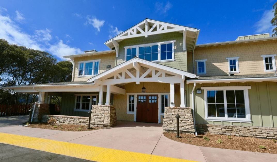 Exterior view of Westwind Memory Care facility