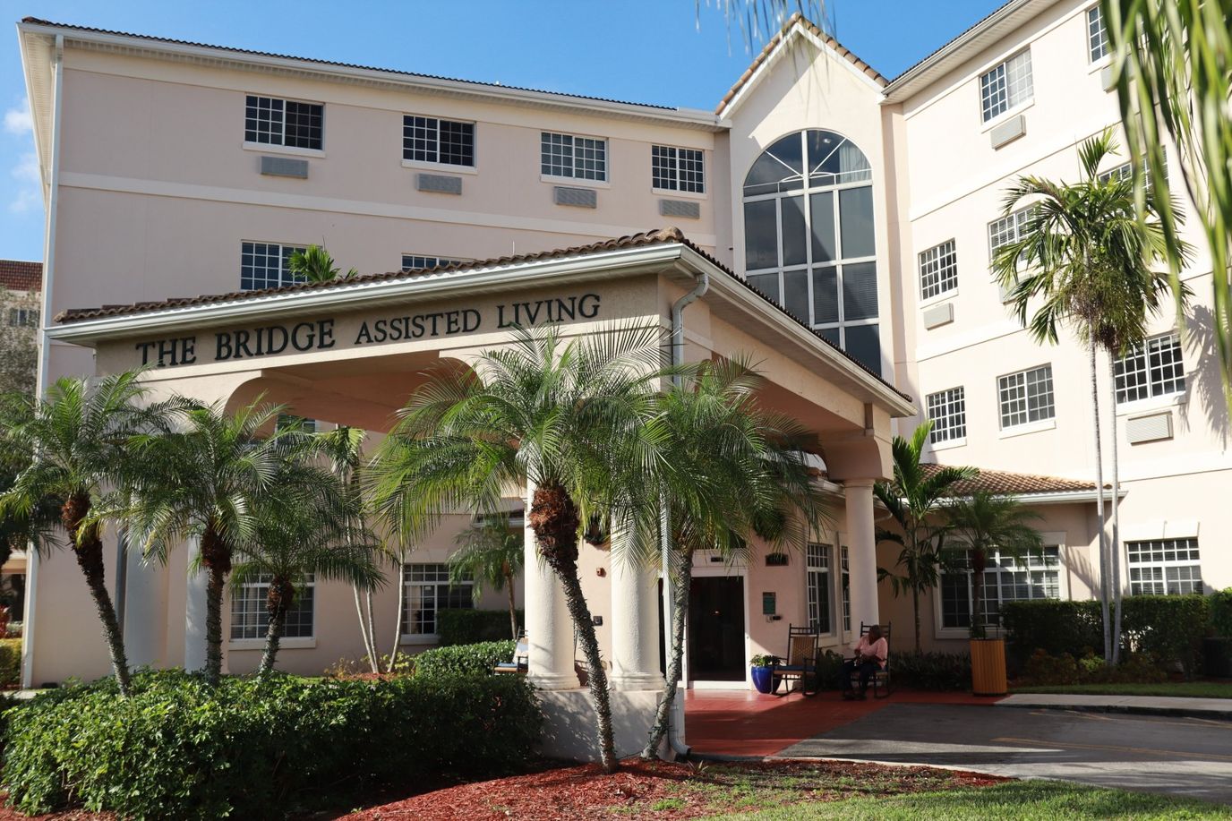Exterior view of The Bridge Assisted Living facility