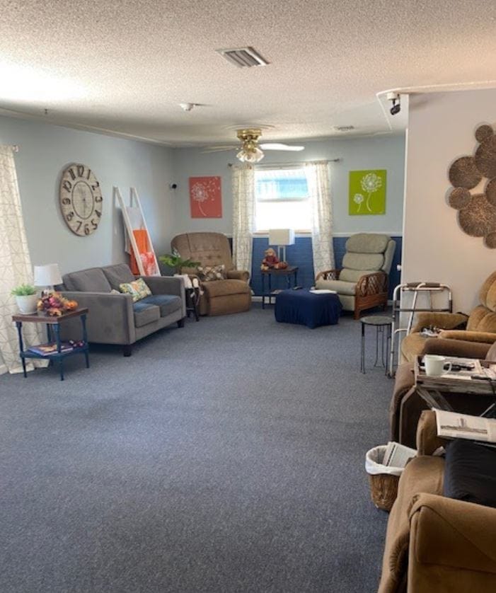 Interior common area with seating and decorations