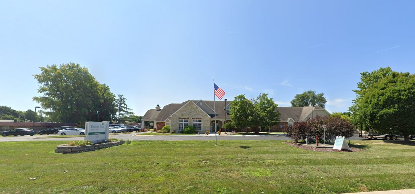 View of the exterior of Kokomo Place facility