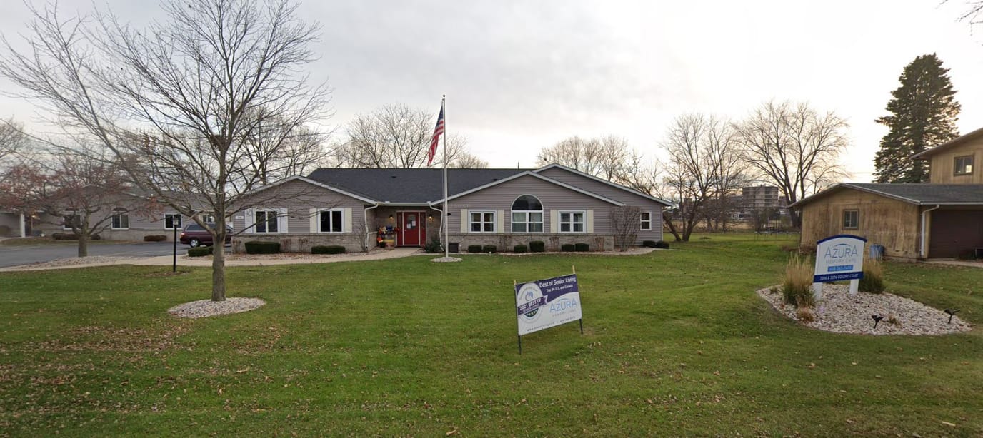 Exterior view of Azura Memory Care facility