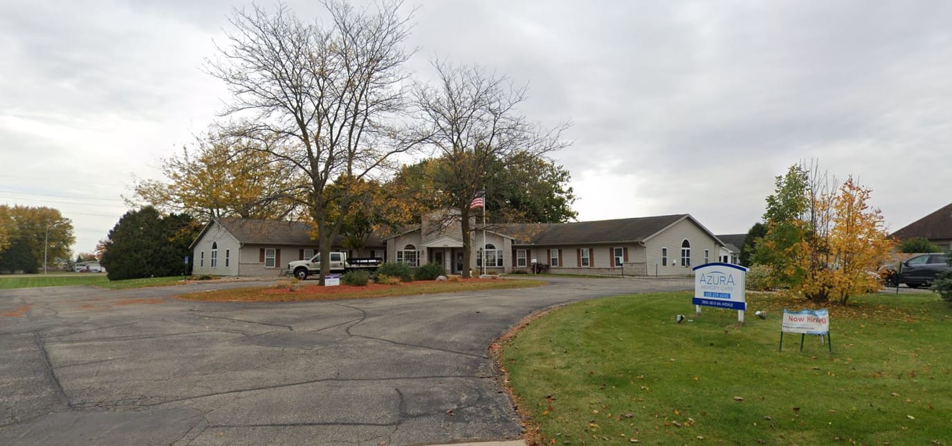 Exterior view of Azura Memory Care building