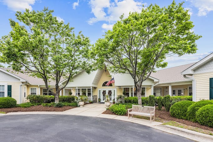 Exterior view of TerraBella Southport with trees