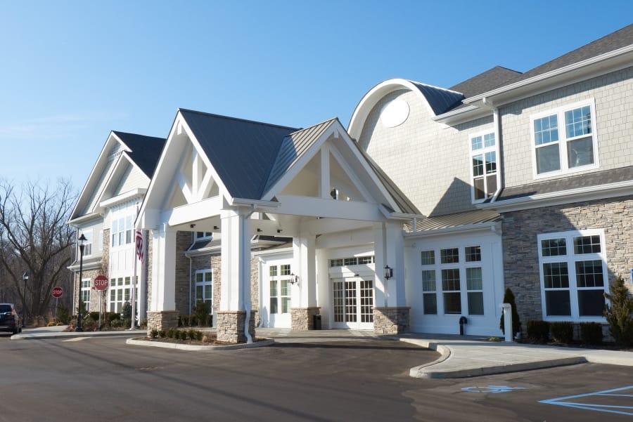 Exterior view of The Bristal at Lake Success