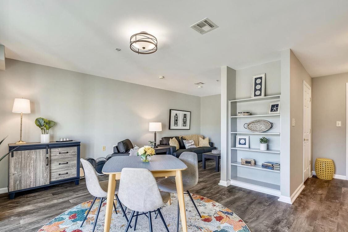 Interior common area with seating and decor