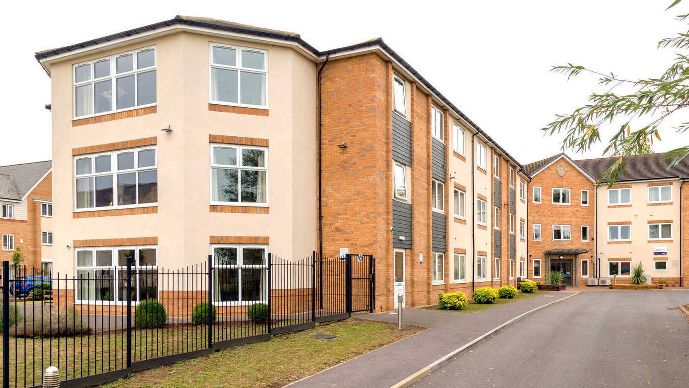 Exterior view of Clayburn Court Care Home
