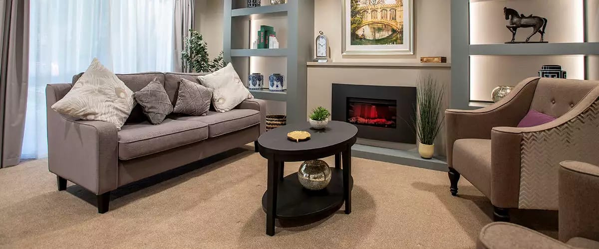 Cozy common area with comfortable seating