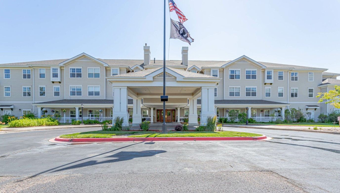 Exterior view of Bear Creek Assisted & Senior Living facility