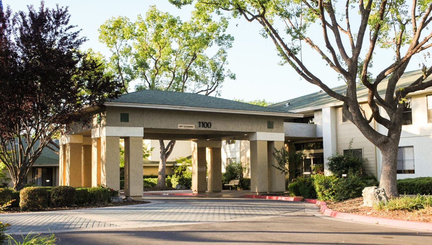 Front entrance of The Windham by Cogir