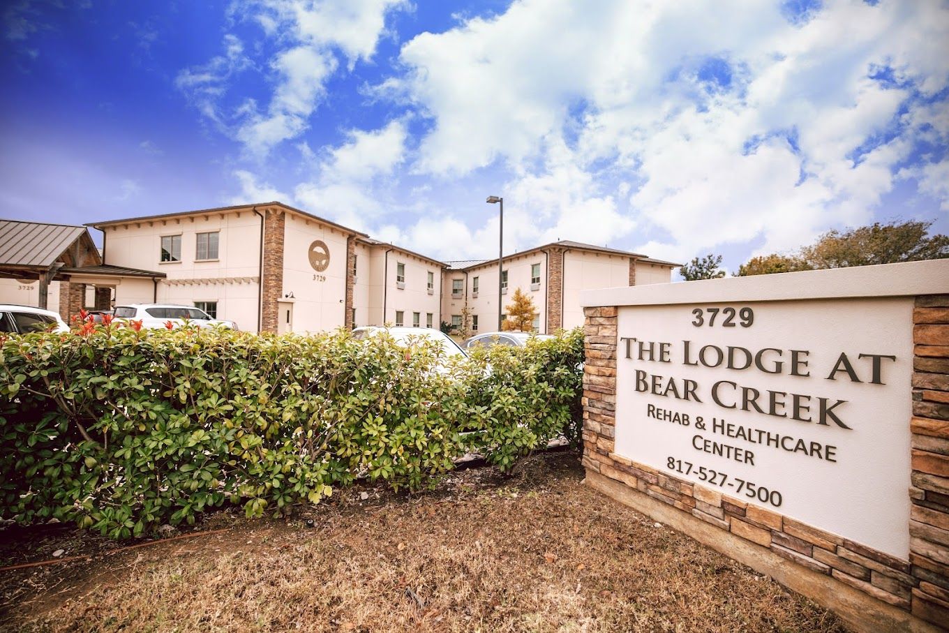 Exterior view of The Lodge at Bear Creek facility