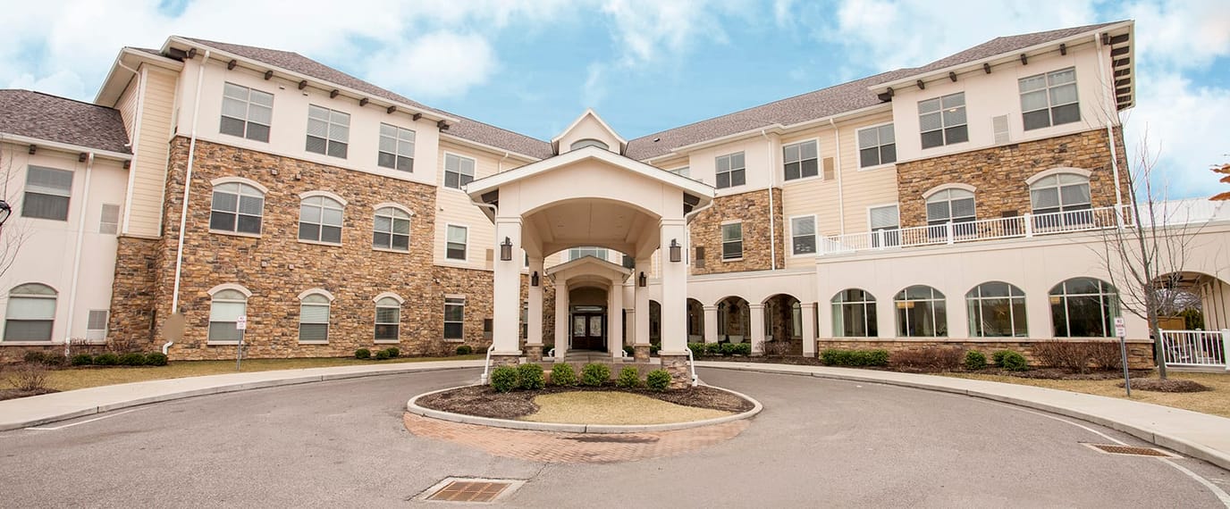 Exterior view of Brookdale West County entrance