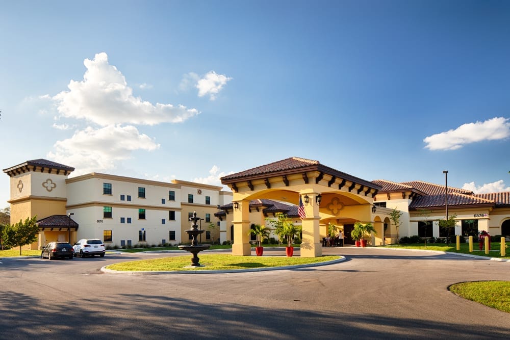 Exterior view of Discovery Commons Cypress Point facility