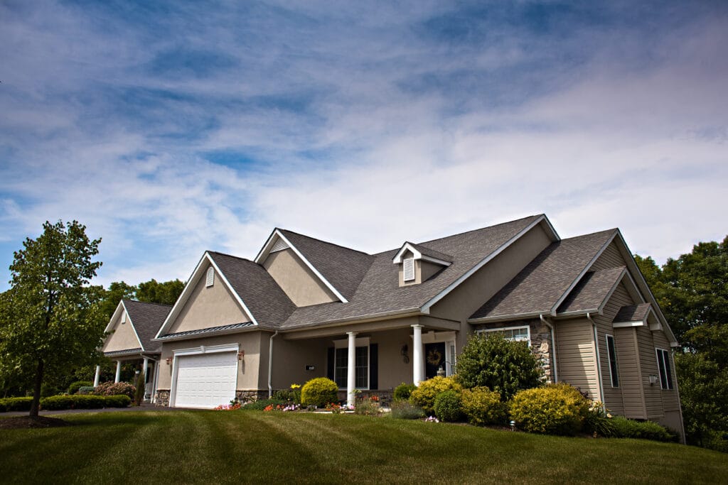 Exterior view of a senior living facility