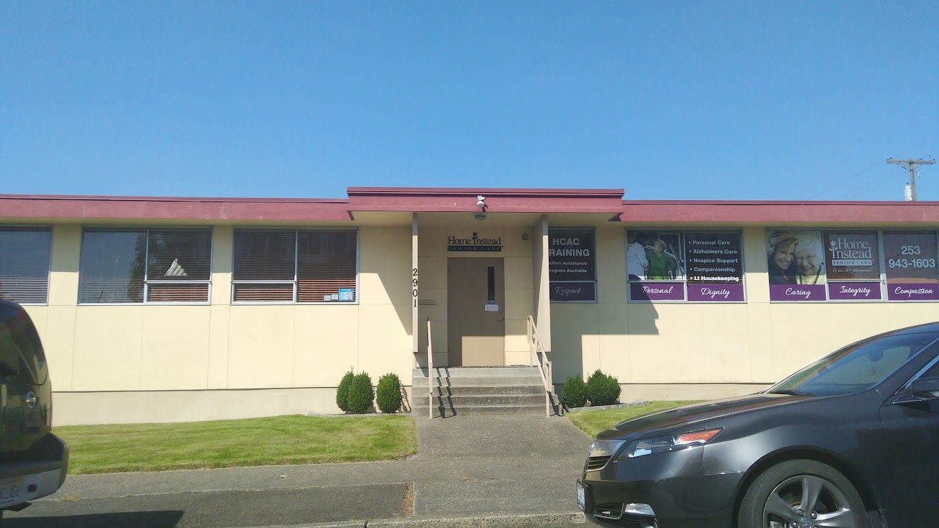 Exterior view of the Home Instead facility