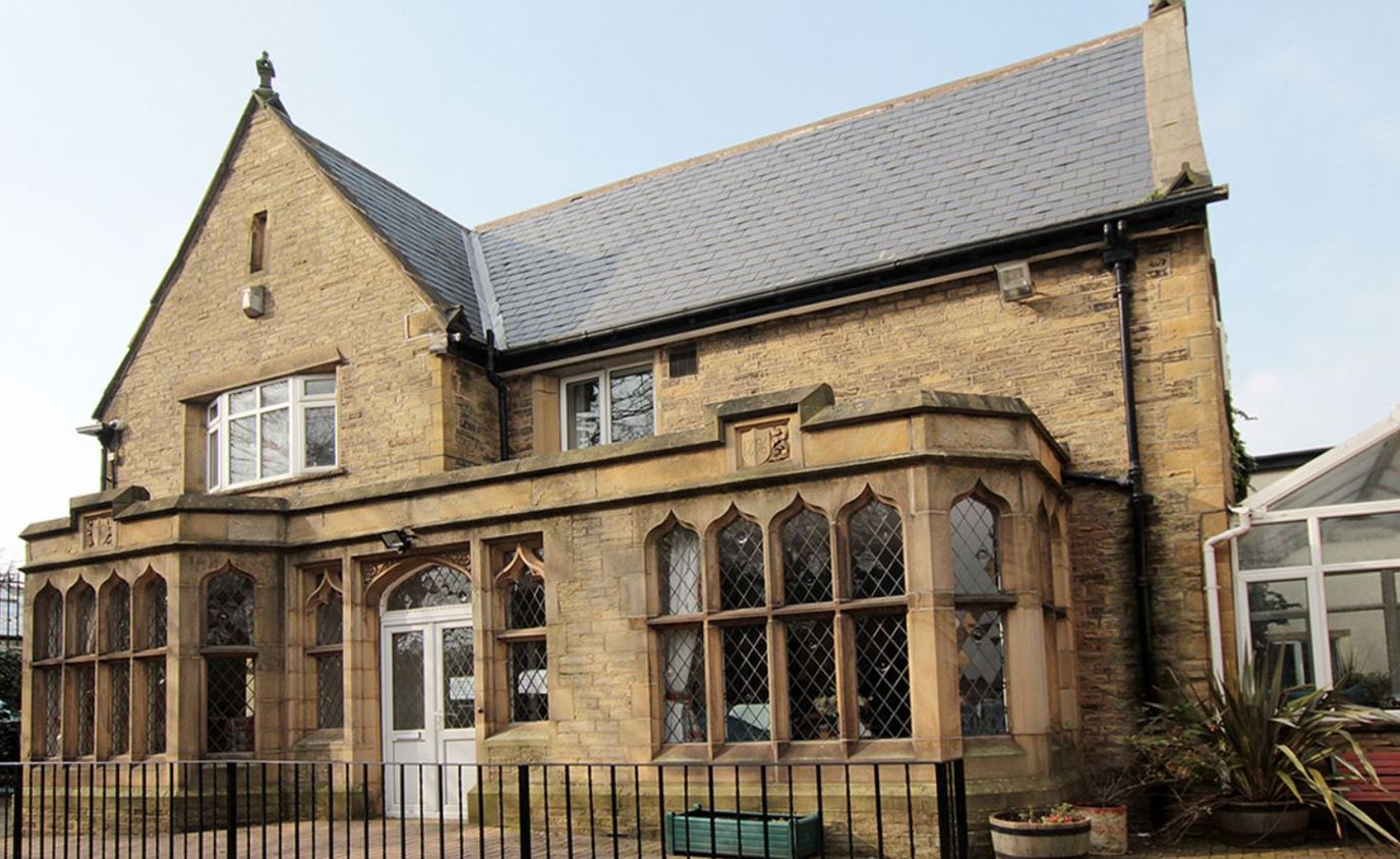 Exterior view of Lister and Sherrington House Nursing Home