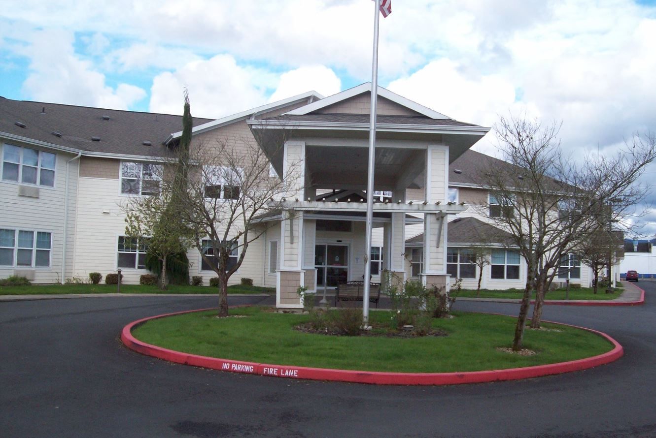 Front entrance of Mallard Landing by Cogir