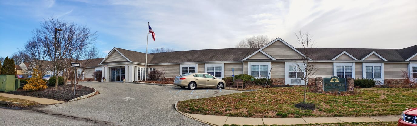 Exterior view of Merion Gardens Assisted Living facility