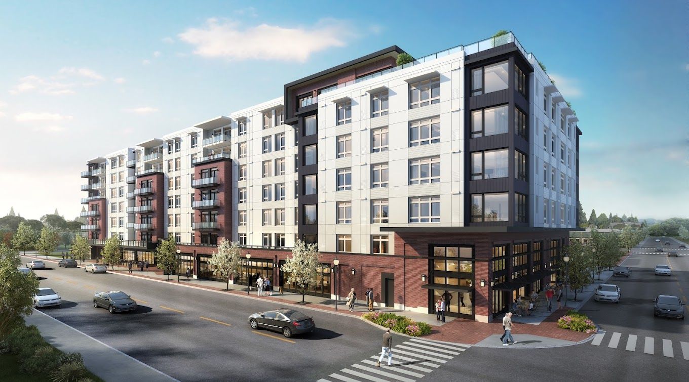 Exterior view of a modern assisted living facility.