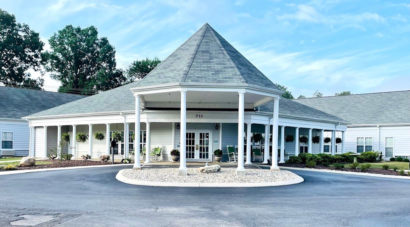 Entrance of Morning Pointe of Tullahoma nursing home