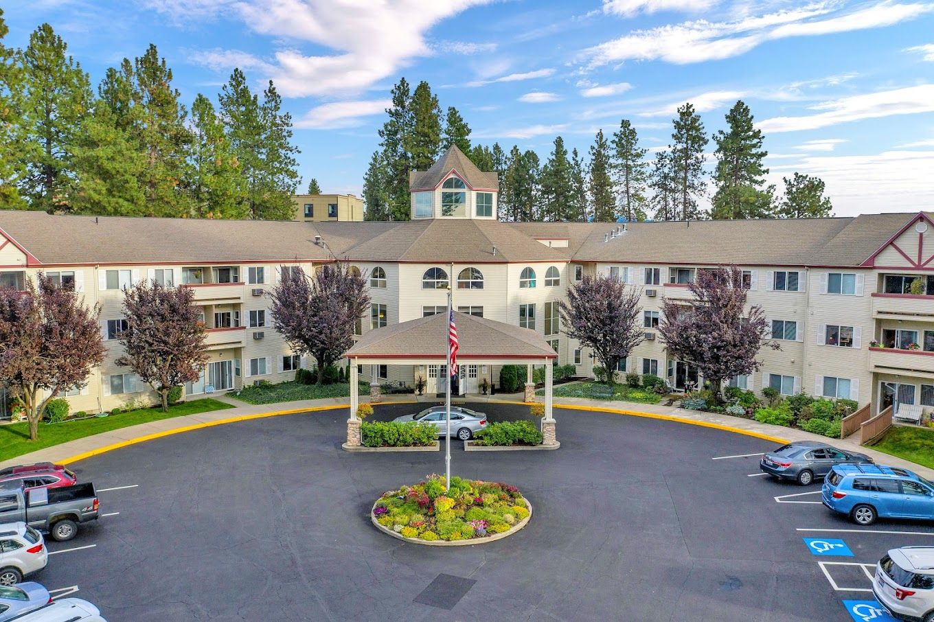 Exterior view of North Star Assisted Living facility