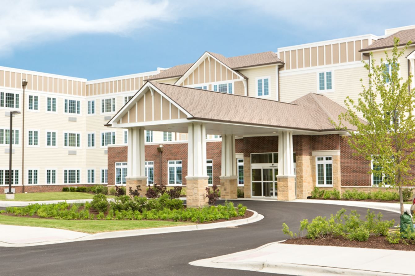 Front view of Prairie Green at Dixie Crossing entrance