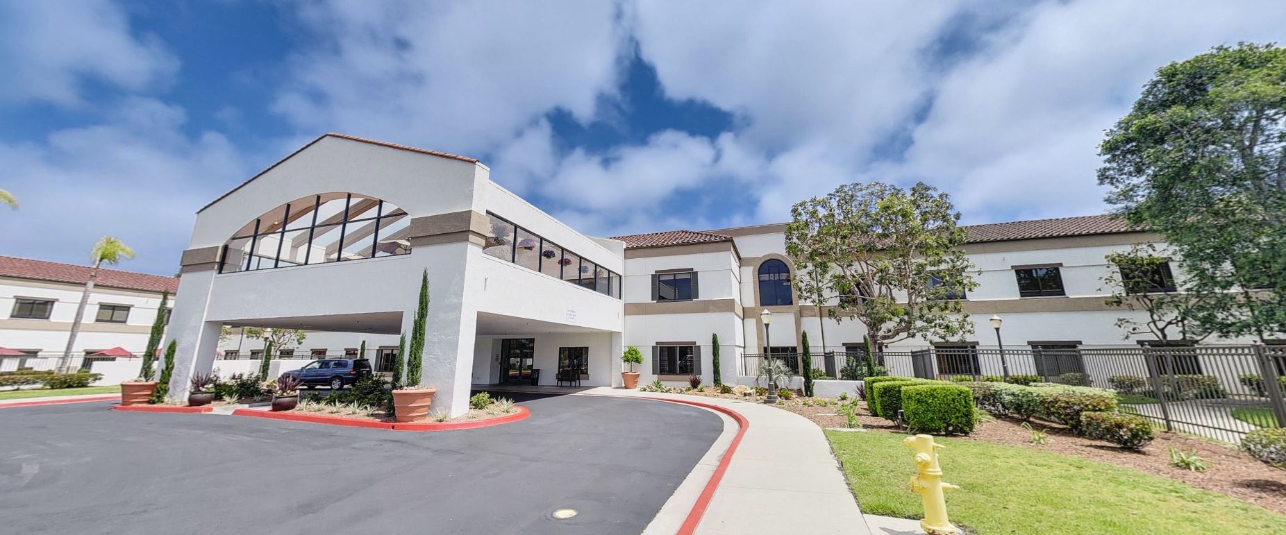 Exterior view of the Silverado Encinitas Memory Care Community