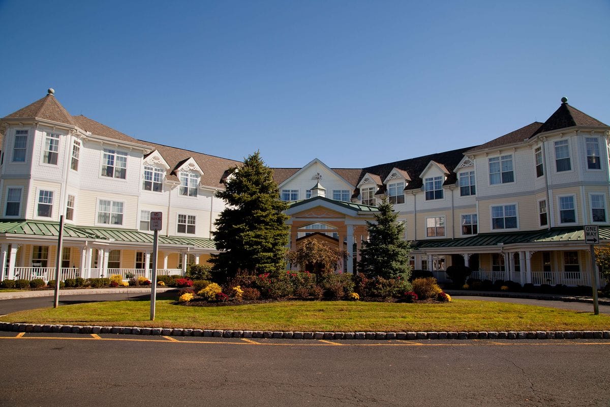 Exterior view of Sunrise of Basking Ridge facility