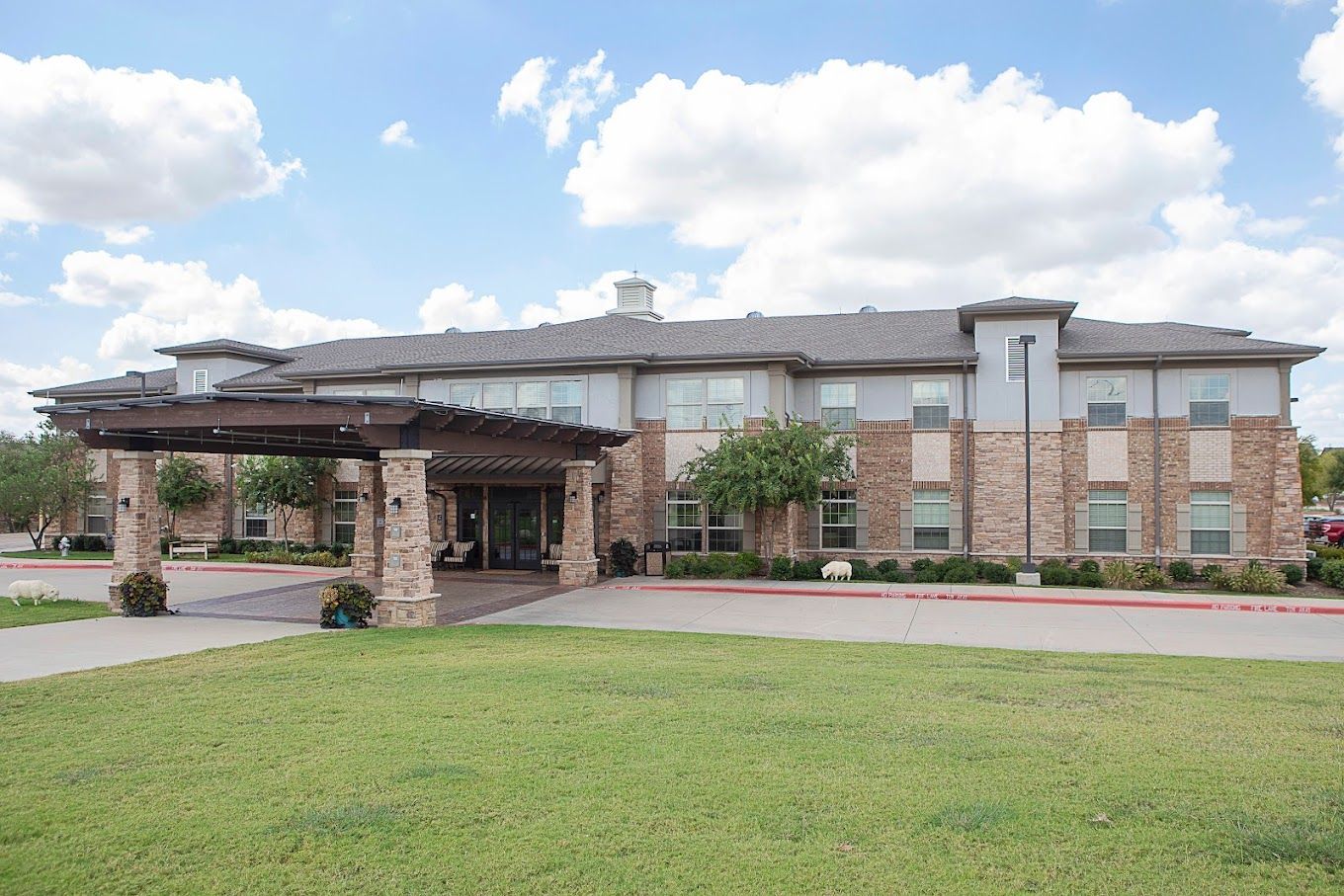 Exterior view of the Truewood by Merrill facility
