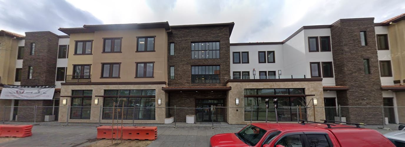 Exterior view of the Villa Toscana Memory Care building