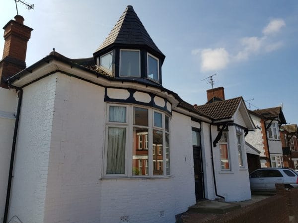 Exterior view of a residential care facility