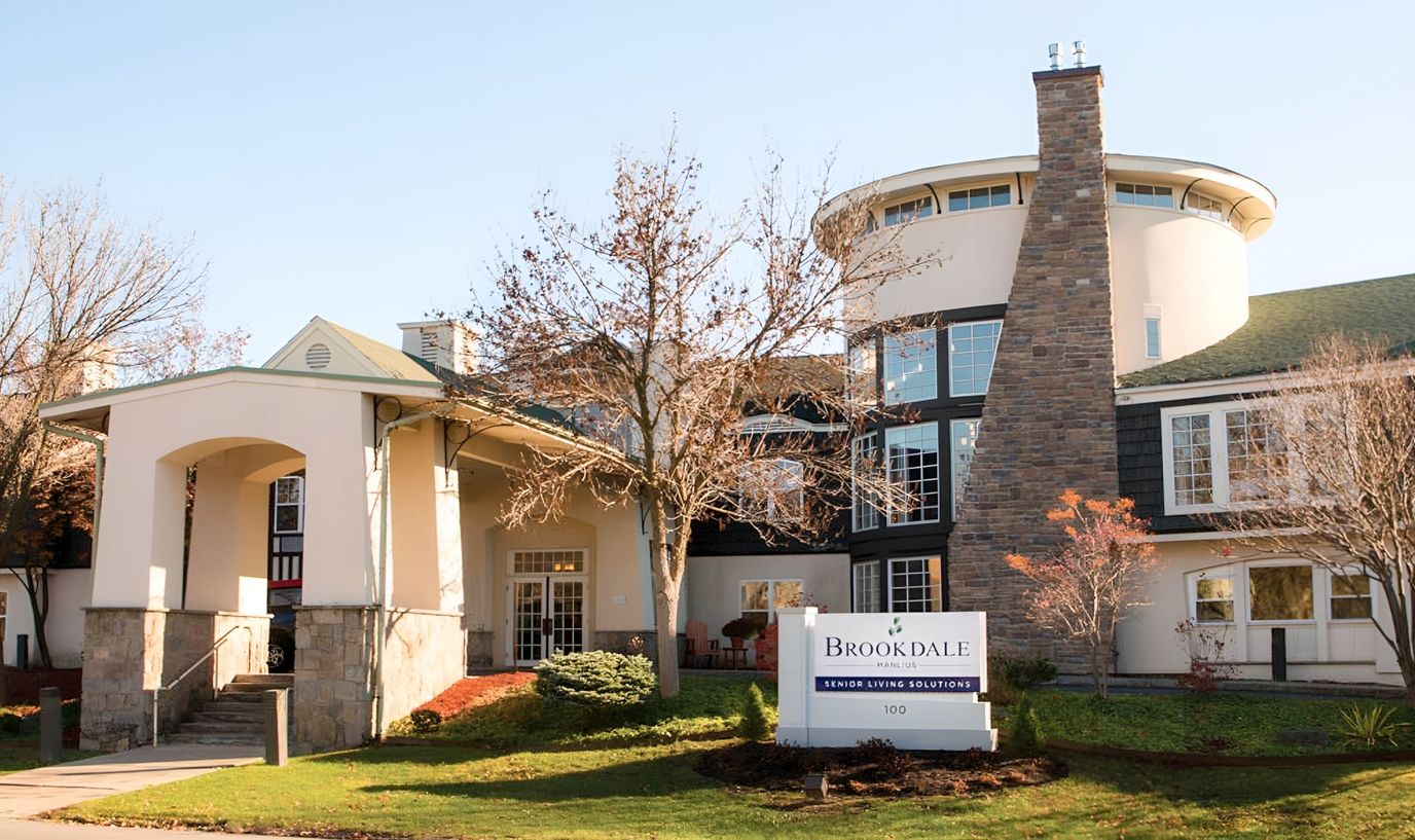 Front entrance of Brookdale Manlius facility