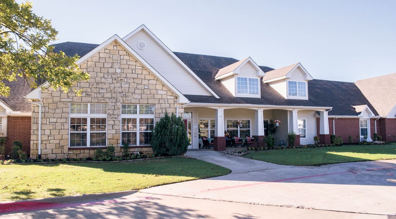 Exterior view of Brookdale Richland Hills facility