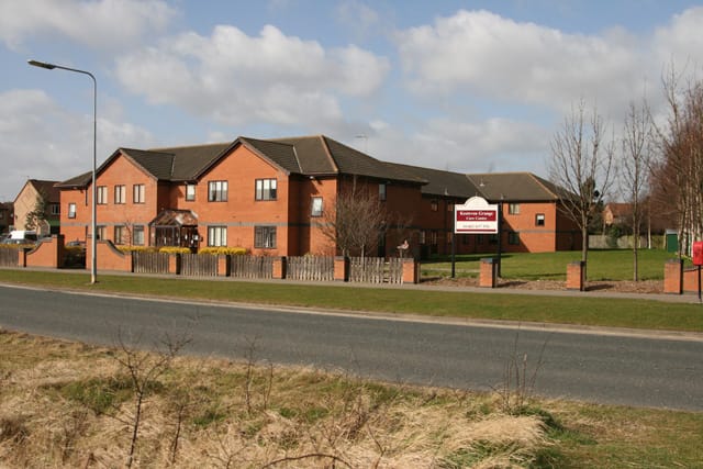 Exterior view of Kesteven Grange Care Home building