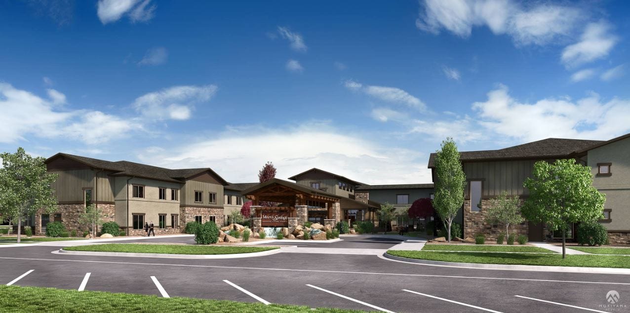 Exterior view of Maple Springs of North Logan