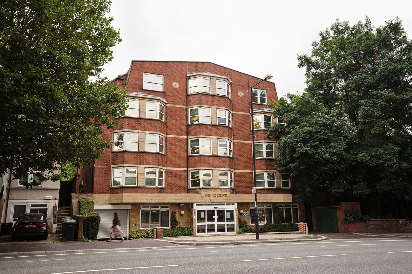 Exterior view of the Spring Grove nursing home building