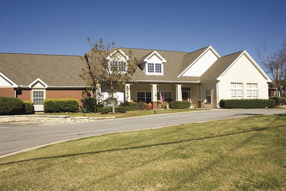Exterior view of Brookdale Western Hills facility