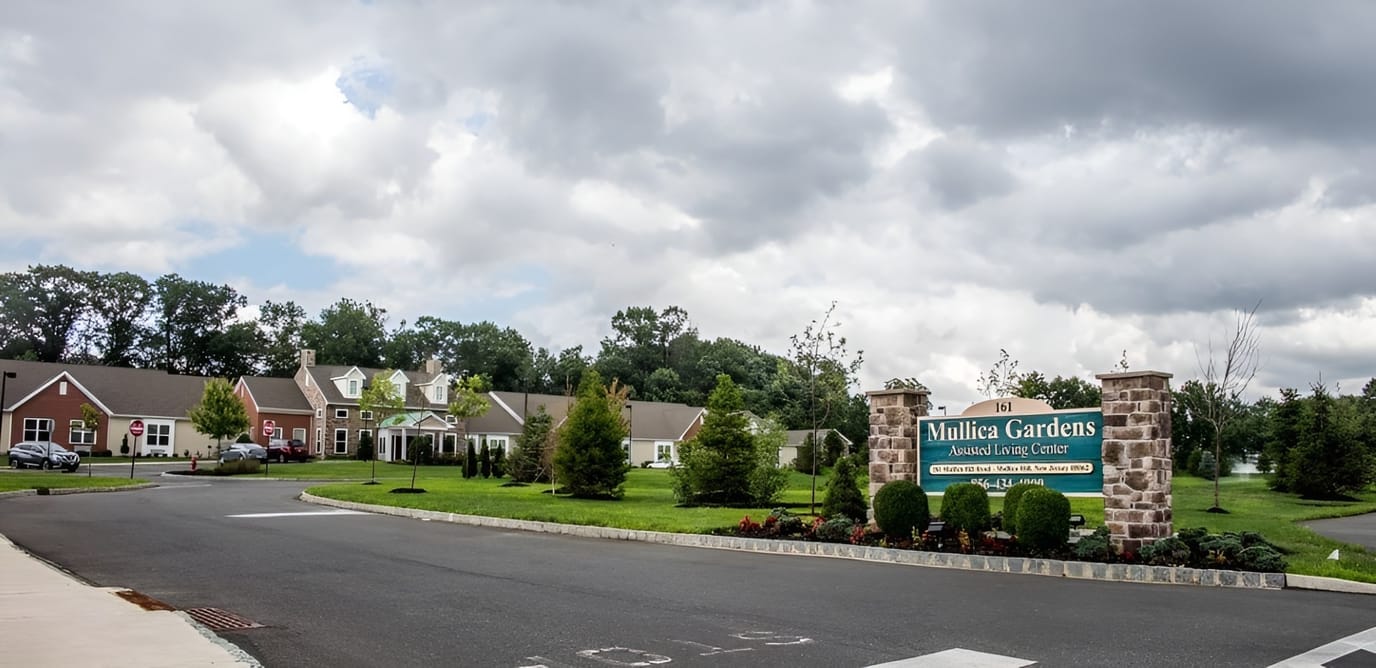 Exterior view of Mullica Gardens Assisted Living facility